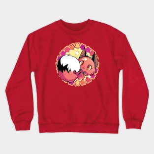 Cosmic Frolic Dawnsing Fox Crewneck Sweatshirt